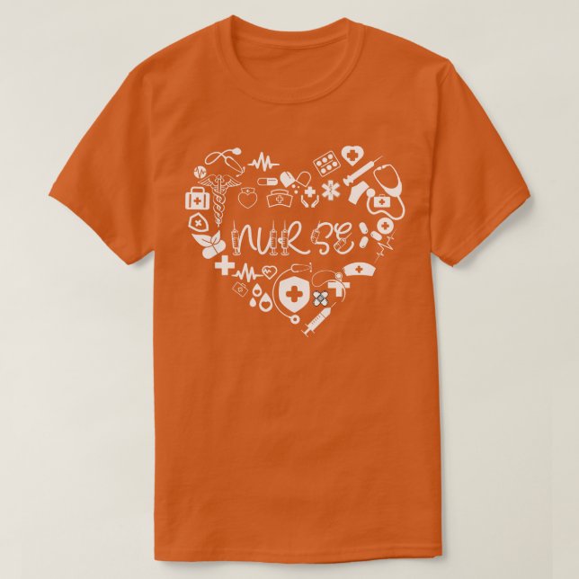 Liebe Nurse 9 T-Shirt (Design vorne)