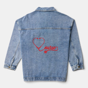 Liebe Nurse, Krankenpfleger RN Life Vielen Dank Jeansjacke