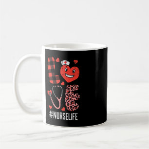 Liebe Nurse Valentinstag Scrub Valentine RN ICU E Kaffeetasse