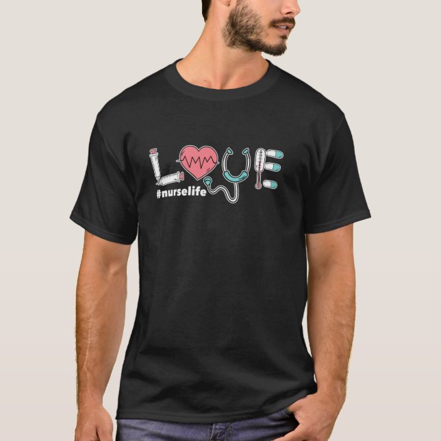 Liebe Nurselife T-Shirt (Vorderseite)
