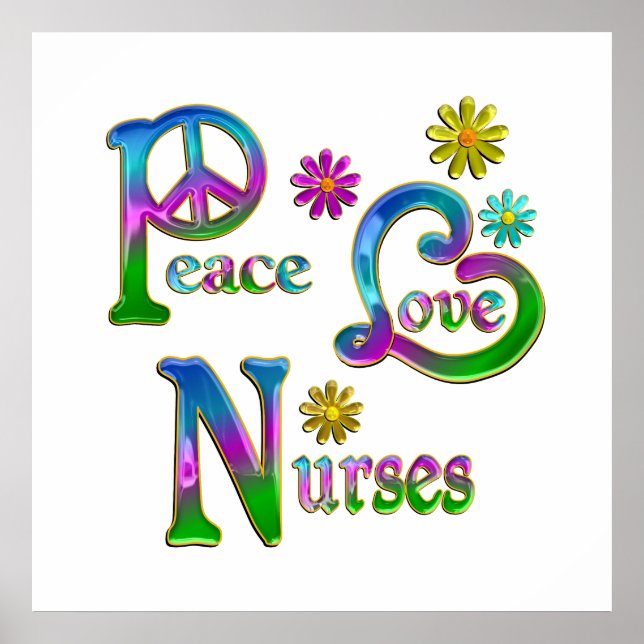 Liebe Nurses Poster (Vorne)