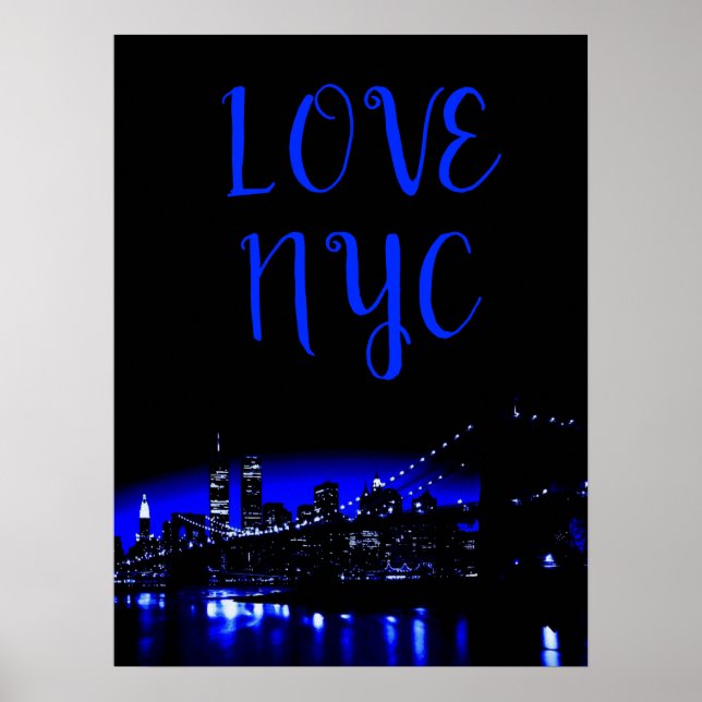 Liebe NYC Manhattan New York City Poster (Vorne)