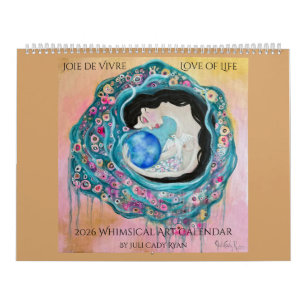 Liebe of Life 2026 Whimsical Art Kalender