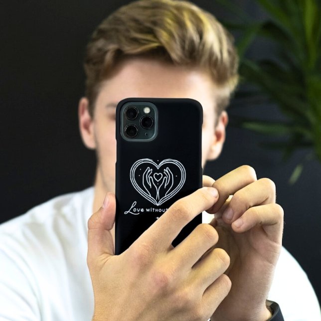 Liebe ohne Grenzen Modernes iPhone Case (Von Creator hochgeladen)