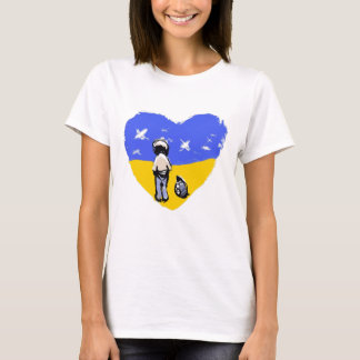 Liebe ohne Krieg Ukraine T - Shirt wählen