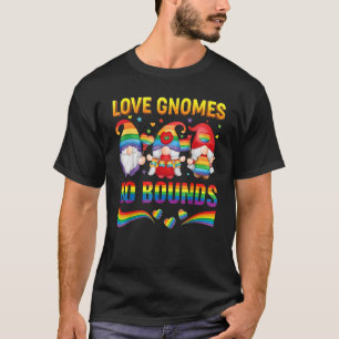 Liebe ohne LGBT-Pride-LGBTQ-Flag T-Shirt