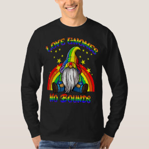 Liebe ohne Rainbow Heart Lgbt Gay Lesbia T-Shirt