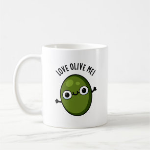 Liebe Olive Me Funny Food Puff Kaffeetasse