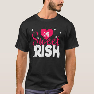 Liebe One Sweet Irish Ireland Herztag Happy Valen T-Shirt