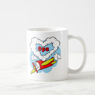 Liebe Opa scherzt Flugzeug Kaffeetasse