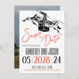 Liebe Orange Save The Date