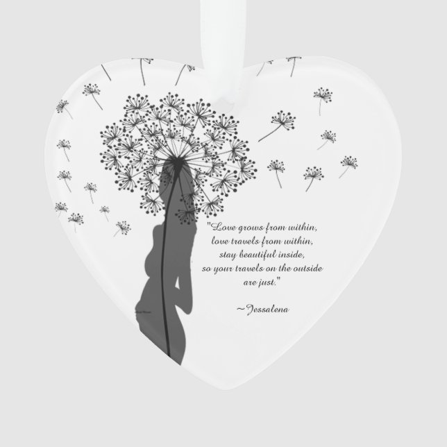 Liebe Ornament (Vorderseite)