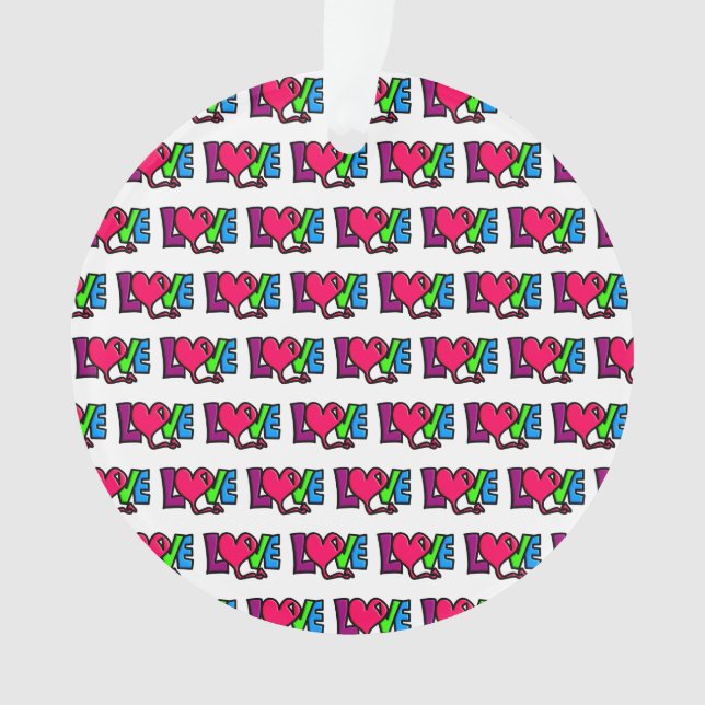 Liebe Ornament (Vorderseite)