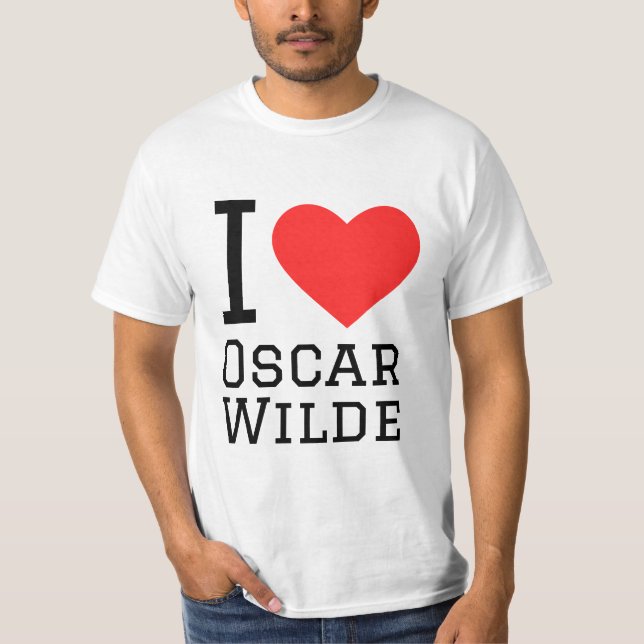 Liebe Oscar wilde T-Shirt (Vorderseite)