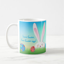 Liebe Ostern, Happy Osterjagd Niedlich Bunny Kaffeetasse