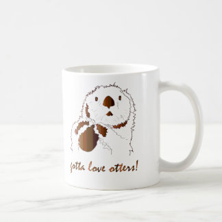 Liebe Otter Kaffeetasse