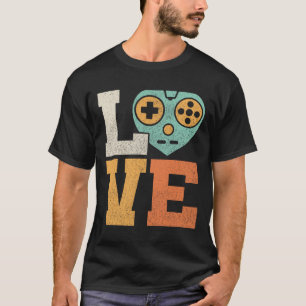 Liebe Outfit Vintages Videospiel Kostüm Retro-Gami T-Shirt