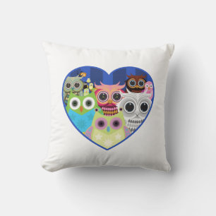 Liebe Owls Kissen