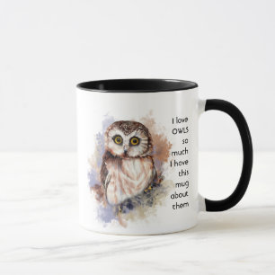 Liebe OWLS so viel ich Spaß Kostenvoranschlag Tass Tasse