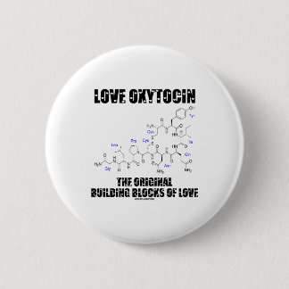 Liebe-Oxytocin die ursprünglichen Gebäude-Blöcke Button
