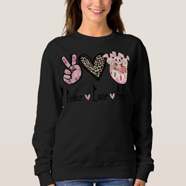 Liebe P E für die physische Bildung Sweatshirt (Vorderseite)