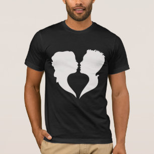 Liebe, Paar T-Shirt