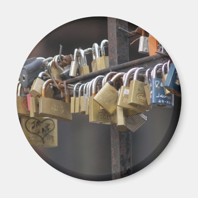 Liebe Padlocks, Prag Magnet (Vorne)