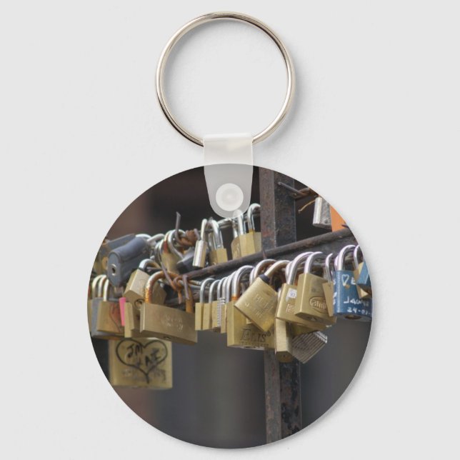 Liebe Padlocks, Prag Schlüsselanhänger (Vorderseite)