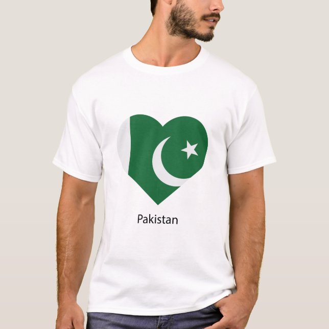 Liebe Pakistan T-Shirt (Vorderseite)