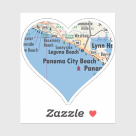 Liebe Panama City Beach FL Aufkleber