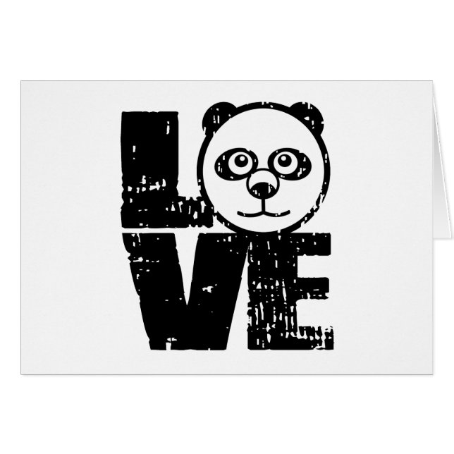 Liebe Panda (Vorderseite (Horizontal))
