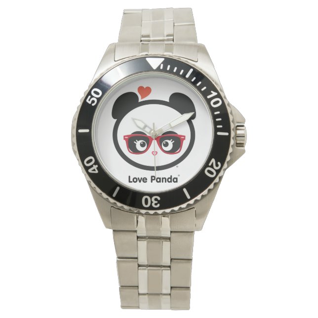 Liebe Panda® Armbanduhr (Vorderseite)