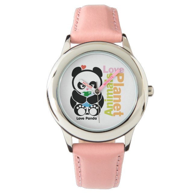 Liebe Panda® Armbanduhr (Vorderseite)