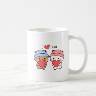 Liebe Panda Bären, Bubu und Dudu Kaffeetasse