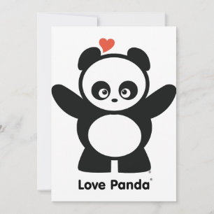 Liebe Panda® Einladung