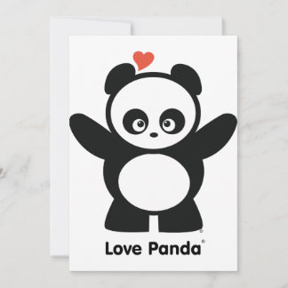 Liebe Panda® Einladung