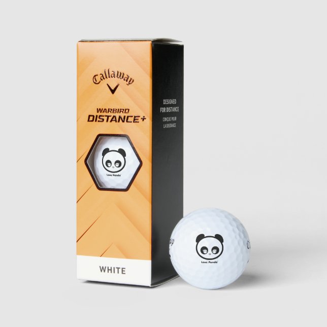 Liebe Panda® Golfball (Verpackungen)