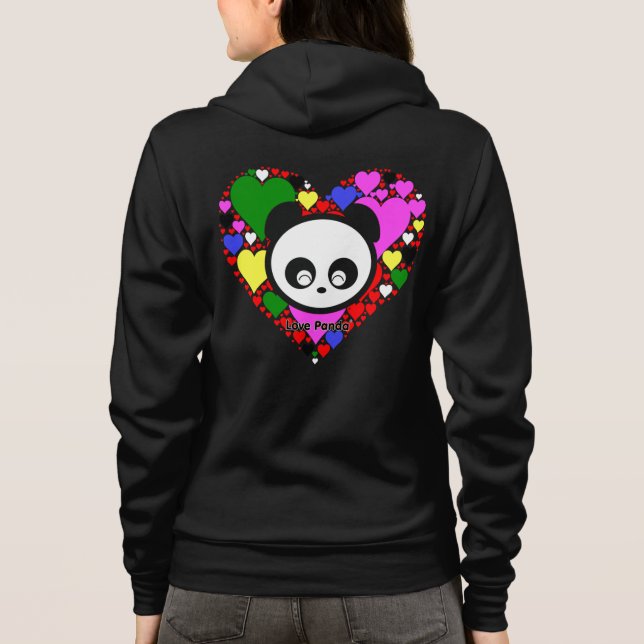 Liebe Panda® Hoodie (Rückseite)