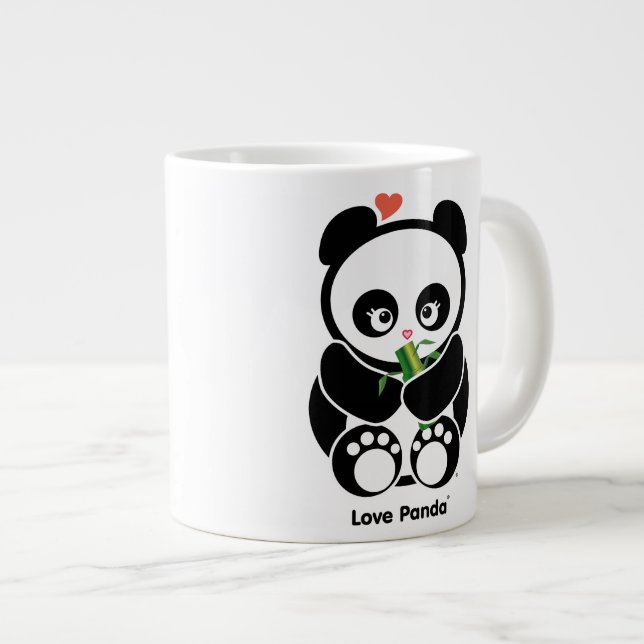 Liebe Panda® Jumbo-Tasse (Vorderseite Rechts)