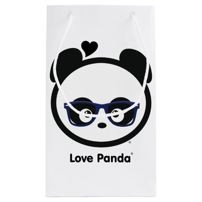 Liebe Panda® Kleine Geschenktüte (Rückseite)