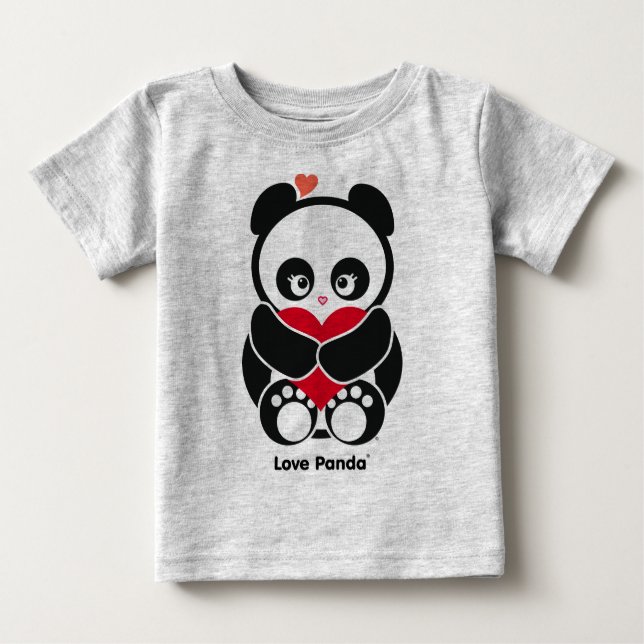 Liebe Panda® Kleinkind Langschlauch Baby T-shirt (Vorderseite)