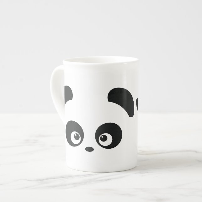 Liebe Panda® Knochen-China-Tasse Prozellantasse (Vorderseite Links)