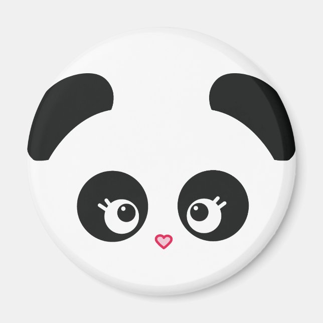 Liebe Panda® Magnet (Vorne)