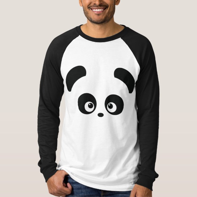 Liebe Panda® Männerbekleidung T-Shirt (Vorderseite)