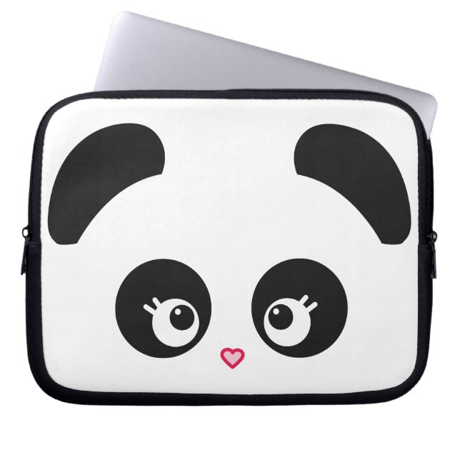 Liebe Panda® Notebook-Sieb Laptopschutzhülle (Vorderseite)