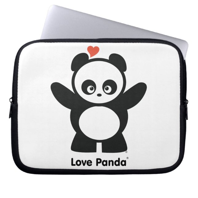 Liebe Panda® Notebook-Sieb Laptopschutzhülle (Vorderseite)