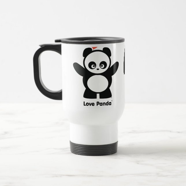 Liebe Panda® Reise-Tasse Reisebecher (Links)