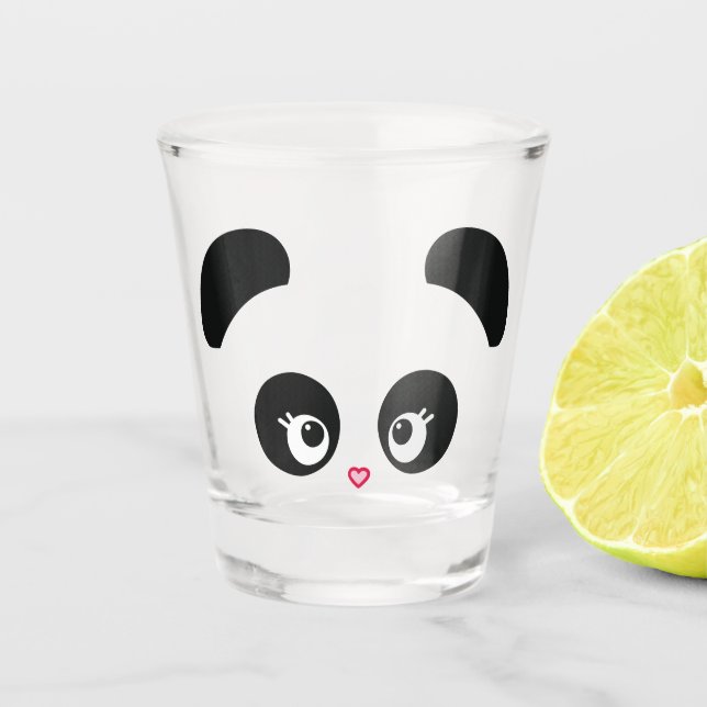 Liebe Panda® Shot Glass Schnapsglas (Vorderseite)