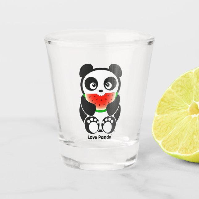 Liebe Panda® Shot Glass Schnapsglas (Vorderseite)