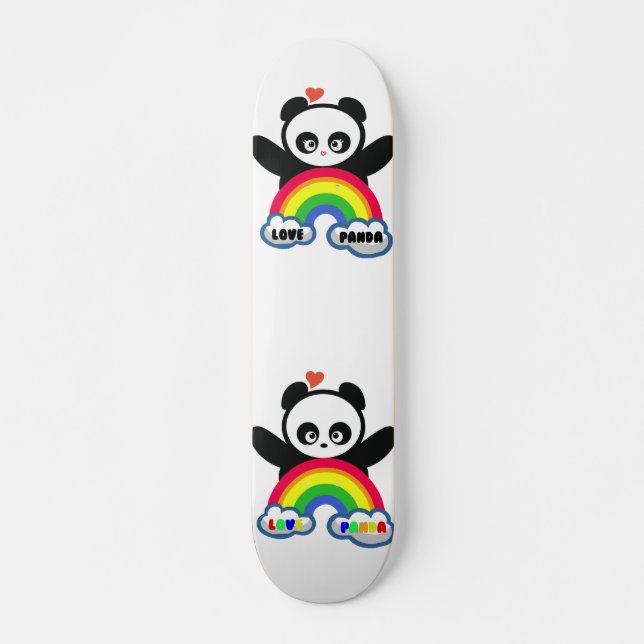 Liebe Panda® Skateboard (Vorne)